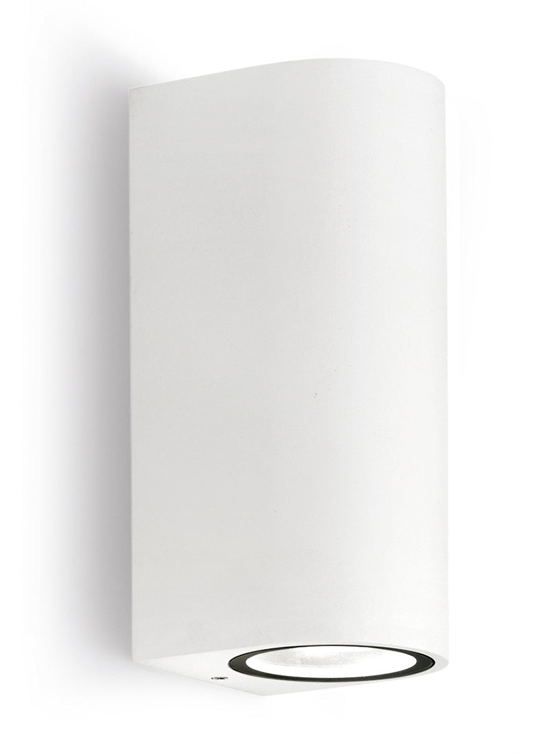 GEALUCE Applique cilindro in alluminio bianco-antracite-marrone IP44 1-2XGU10 non incl. GEALUCE Applique cilindro in alluminio bianco-antracite-marrone IP44 1-2XGU10 non incl.